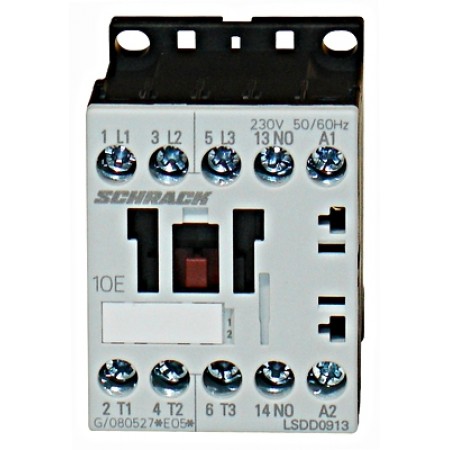 Contactor 4kW/400V 1ND AC230V Schrack
